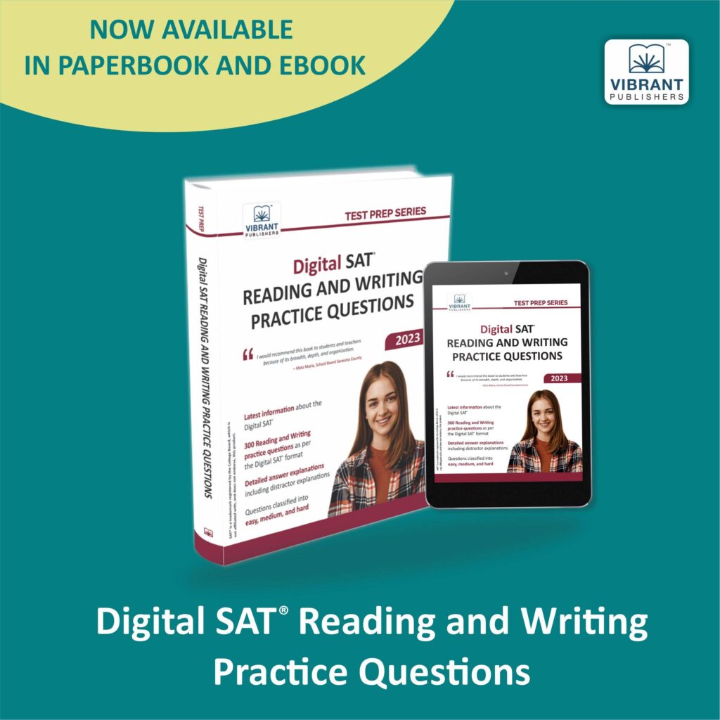  Digital SAT Practice Questions - Vibrant Publishers